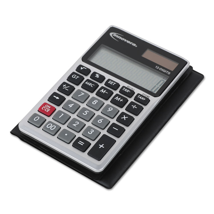 Picture of Handheld Calculator, 12-Digit Lcd