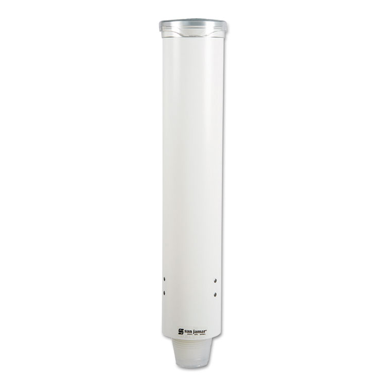 Picture of Small Pull-Type Water Cup Dispenser, White