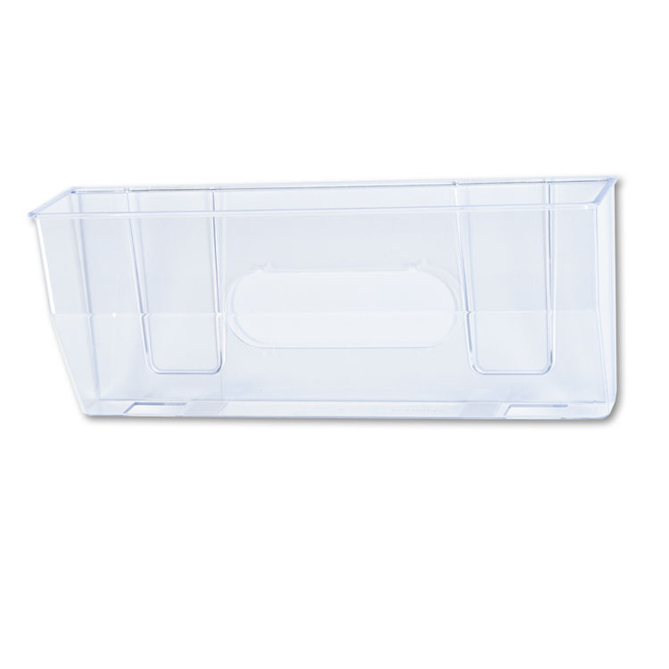 Picture of Oversized Magnetic Wall File Pocket, Legal/Letter, Clear
