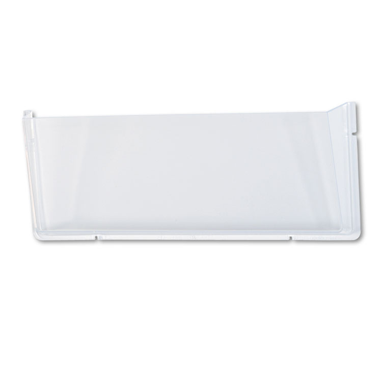 Picture of Unbreakable Docupocket Single Pocket Wall File, Legal, Clear