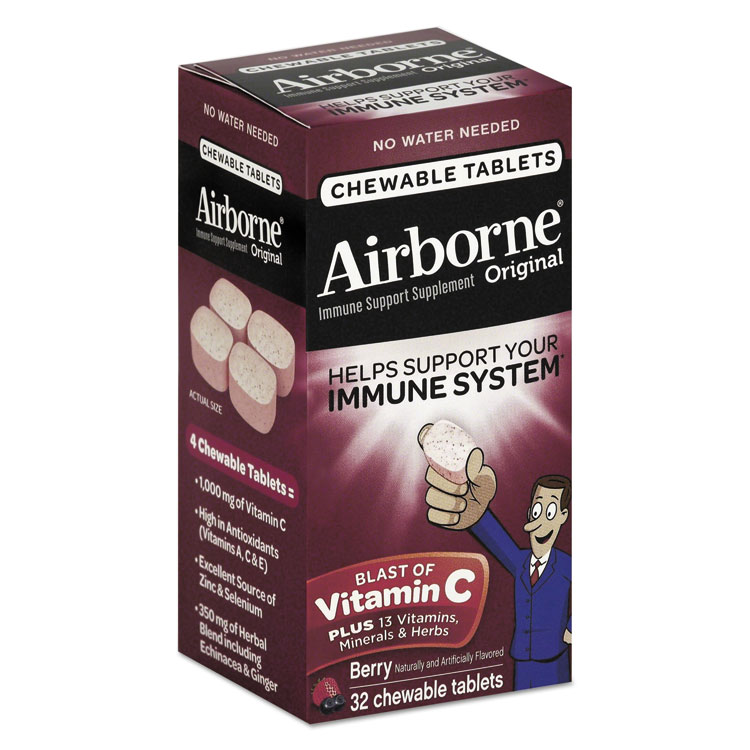 Immune Support Chewable Tablets, 32 Tablets per box