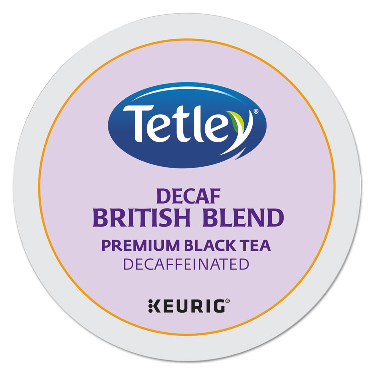 [GMT6856 Tetley® 6856 British Blend Decaf Tea KCups HILL & MARKES