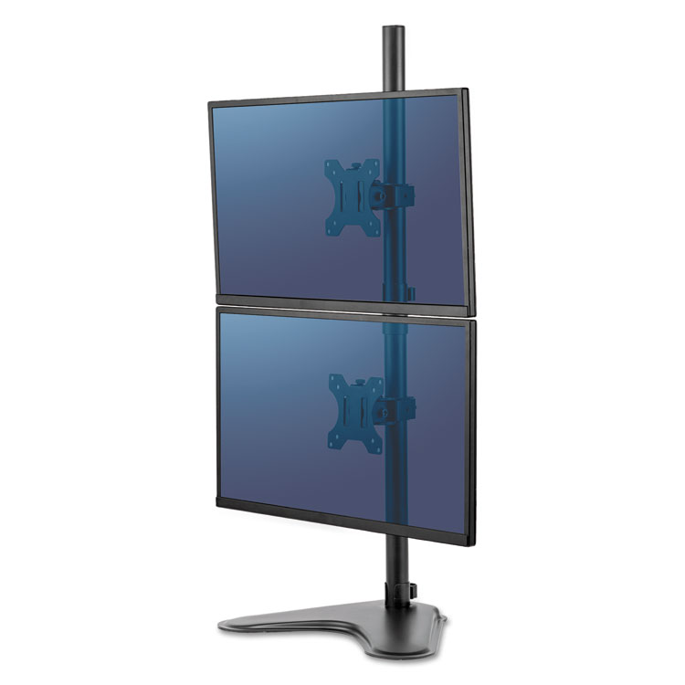Picture of PROFESSIONAL SERIES FREESTANDING DUAL STACKING MONITOR ARM, UP TO 32"/17 LBS