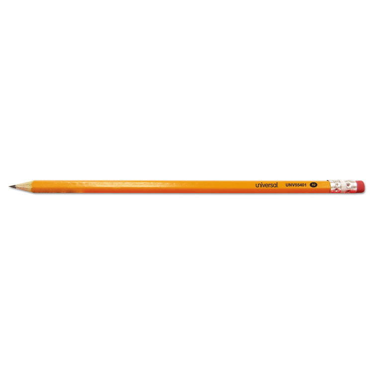 Picture of #2 Pre-Sharpened Woodcase Pencil, Hb #2, Yellow Barrel, 24/pack