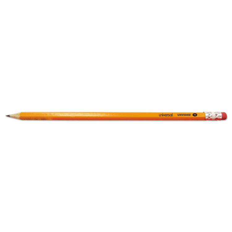 Picture of #2 Pre-Sharpened Woodcase Pencil, Hb #2, Yellow Barrel, 72/pack