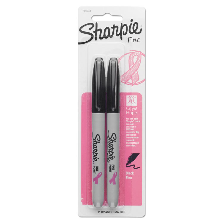 Sharpie Fine Bullet Tip Permanent Marker Black Dozen