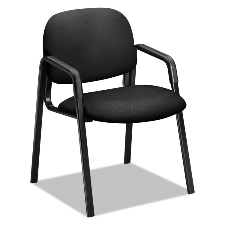 Picture of Solutions Seating 4000 Series Leg Base Guest Chair, Black