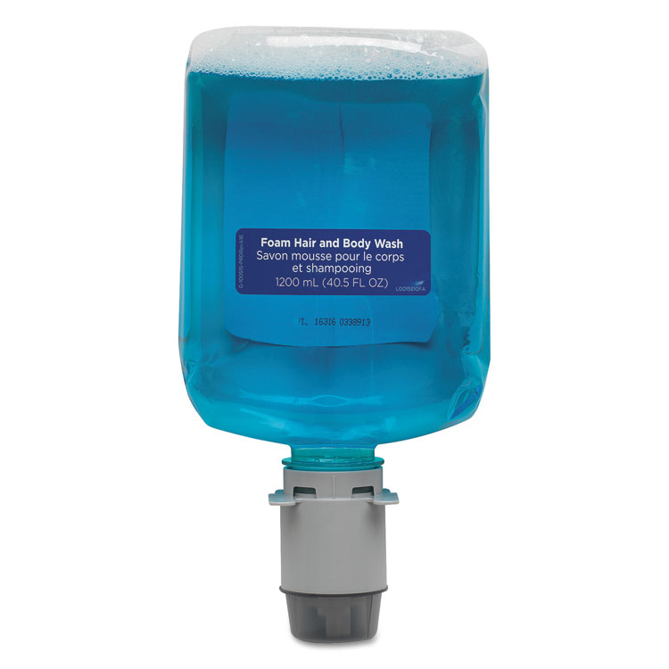 Picture of Pacific Blue Ultra Manual Dispenser Refill, Unscented, 1200ml Bottle, 4/carton