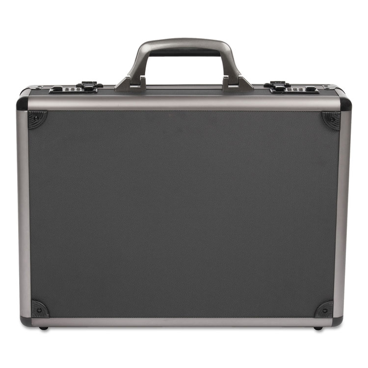 Picture of Itala Aluminum Attache Case, 13" X 5" X 18", Black