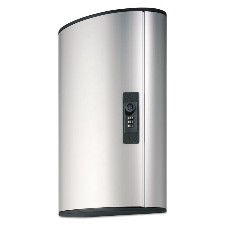 DBL196723 Durable® 196723 Locking Key 72Key, Brushed