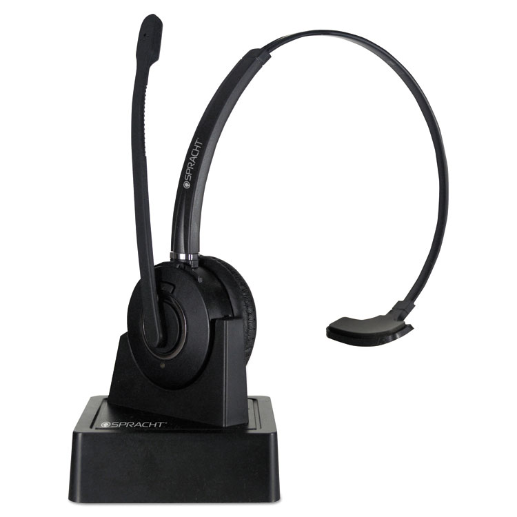 Picture of Zum Maestro Usb Softphone Headset, Monaural, Over-The-Head, Black