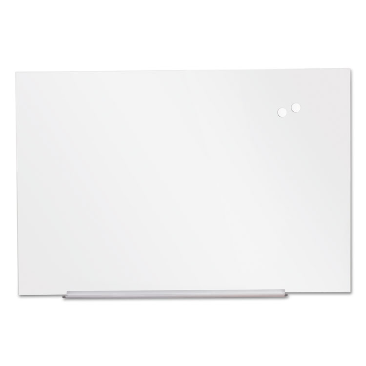 Picture of Frameless Magnetic Glass Marker Board, 72" X 48", White