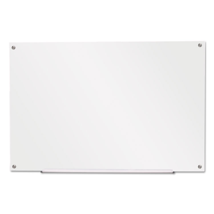 Picture of Frameless Glass Marker Board, 36" X 24", White