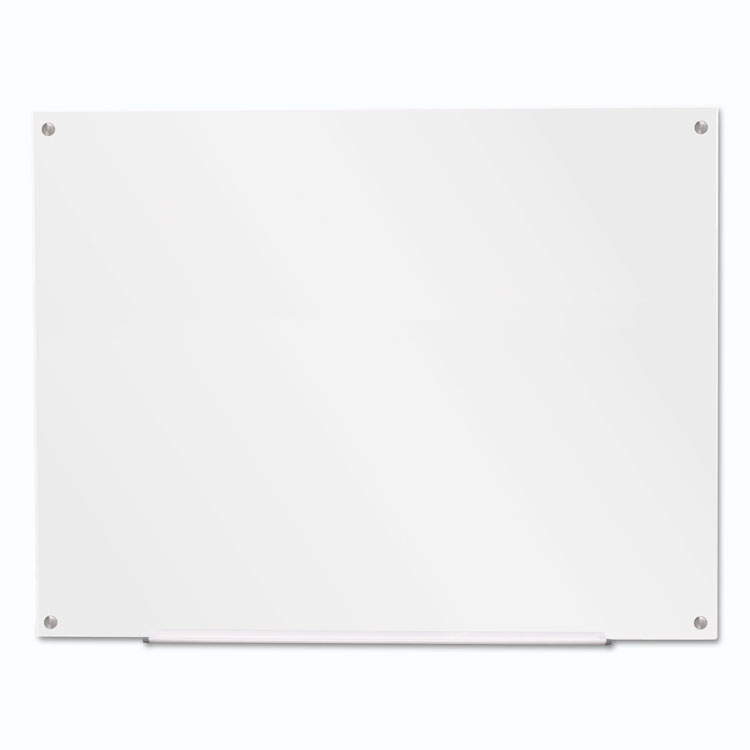 Picture of Frameless Glass Marker Board, 48" X 36", White