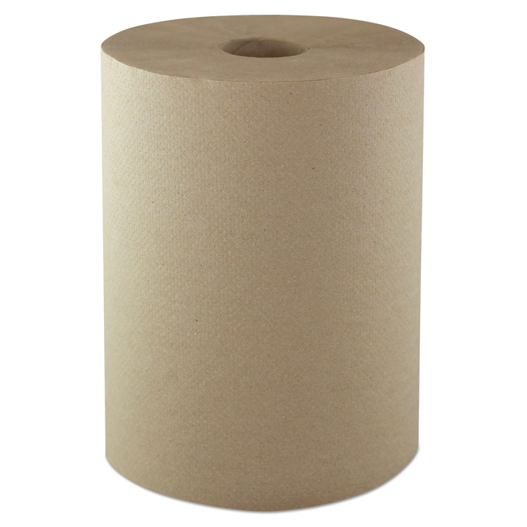 Picture of Hardwound Roll Towels, 1-Ply, 10 X 800 Ft, Kraft, 6/ct