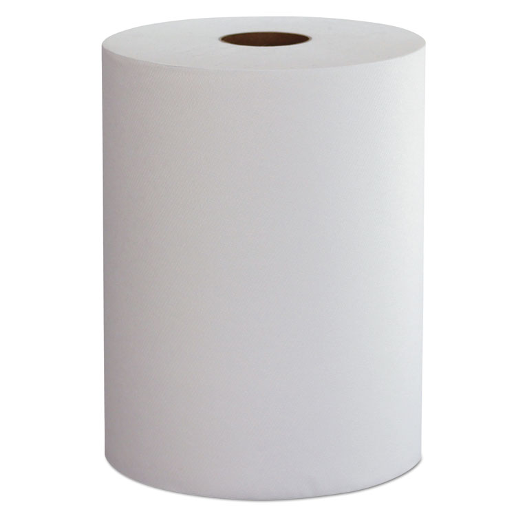 Picture of Hardwound Roll Towels, 1-Ply, 10 X 800 Ft, White, 6/ct