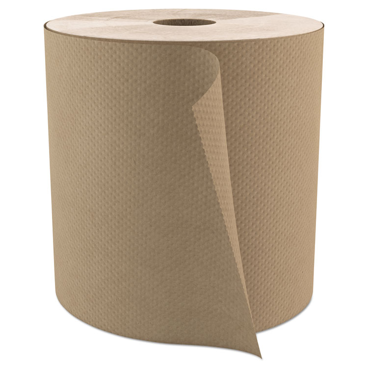 Picture of Select Roll Paper Towels, 1-Ply, 7.9" X 800 Ft, Natural, 6/carton