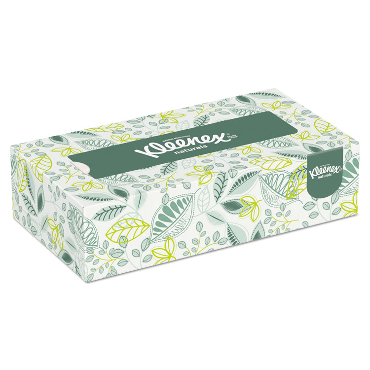 Picture of Naturals Facial Tissue, 2-Ply, White, 125/box