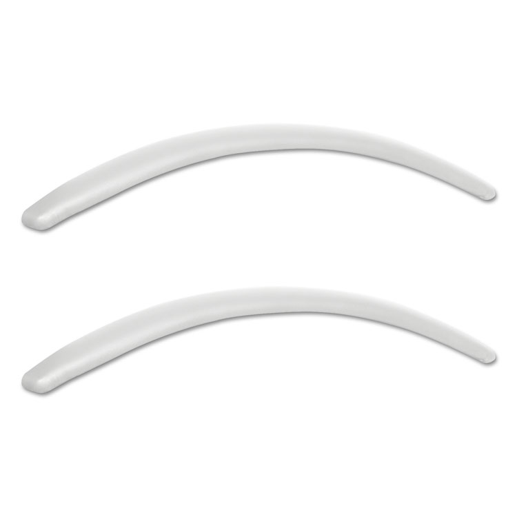Picture of ALERA NERATOLI SERIES REPLACEMENT ARM PADS, WHITE, 1 PAIR