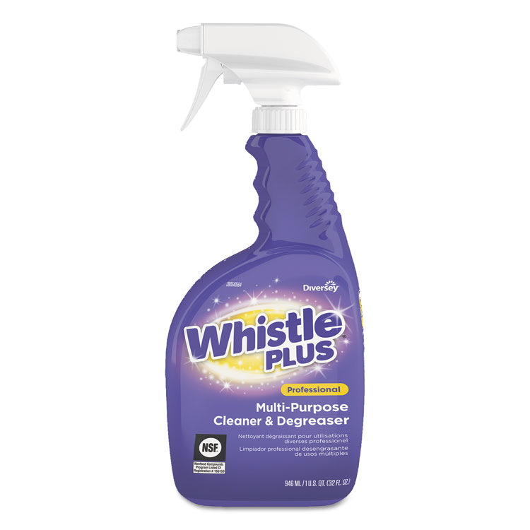 Picture of Whistle Plus Multi-Purpose Cleaner And Degreaser, Citrus, 32 Oz Bottle, 8/ct