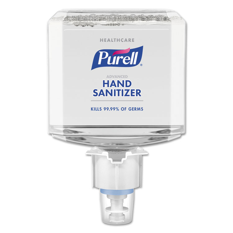 Picture of Hand Sanitizer, PURELL® Foam , Healthcare Advanced, 1200 ML, For ES6 Dispensers, 2/CT