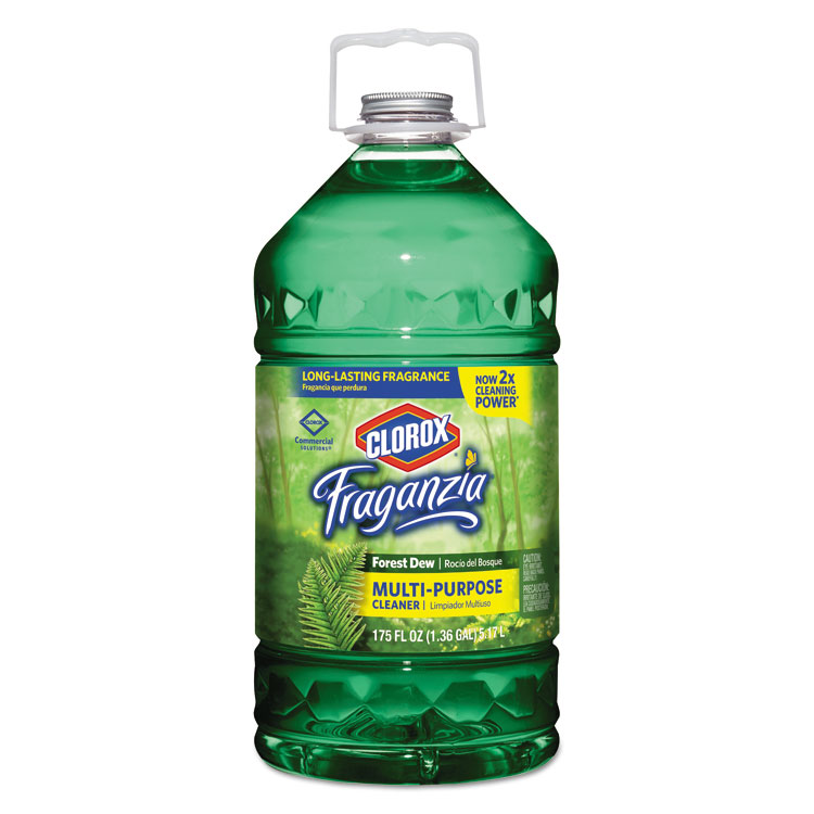Picture of Fraganzia Multi-Purpose Cleaner, Forest Dew Scent, 175 Oz Bottle, 3/carton