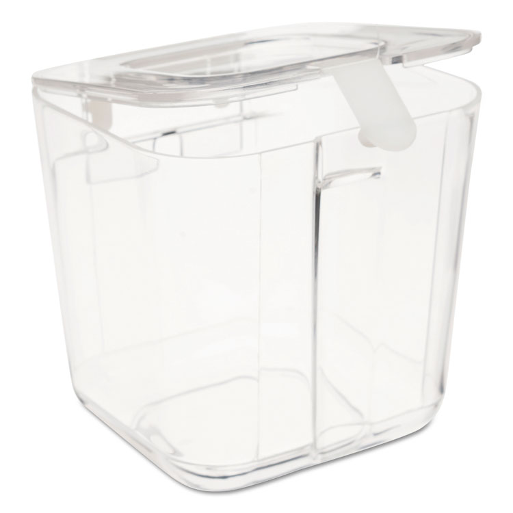 Super Stacker Divided Storage Box with Removable Tray, 10 x 7.5 x 6.5  Inches (37375) 