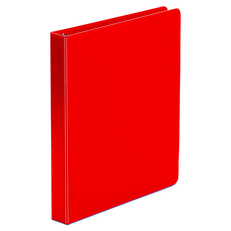 Avery Economy Binder with 0.5-Inch Round Ring 03210 Red 1 Binder 