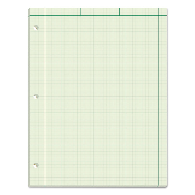   Basics Quad-Ruled Graph Paper Pad, Pack of 2, 8.5 Inch  x 11.75 Inch, White : Office Products
