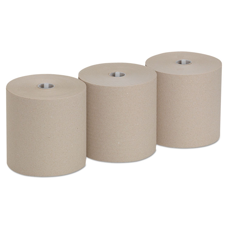 Picture of Pacific Blue Ultra Paper Towels, Natural, 7.87 X 1150 Ft, 3 Roll/carton