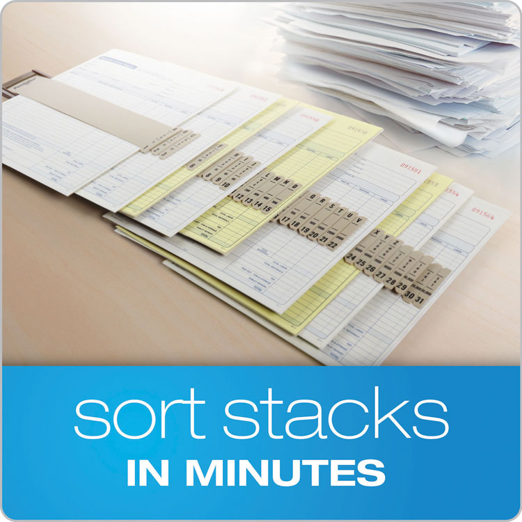 PFX40652 Pendaflex® 40652 General Purpose Indexed Sorter, 31 Dividers