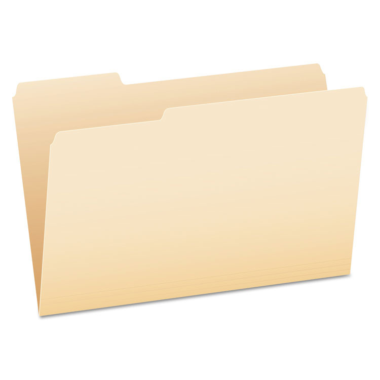 Classic Manila 8-1/2 x 11 100 per Box 2 Pack 1/3-Cut Tabs in Left Letter Size Right Pendaflex File Folders Center Positions 