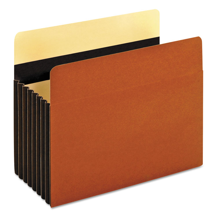 Picture of Heavy-Duty File Pockets, 1 Pocket, Letter, Redrope