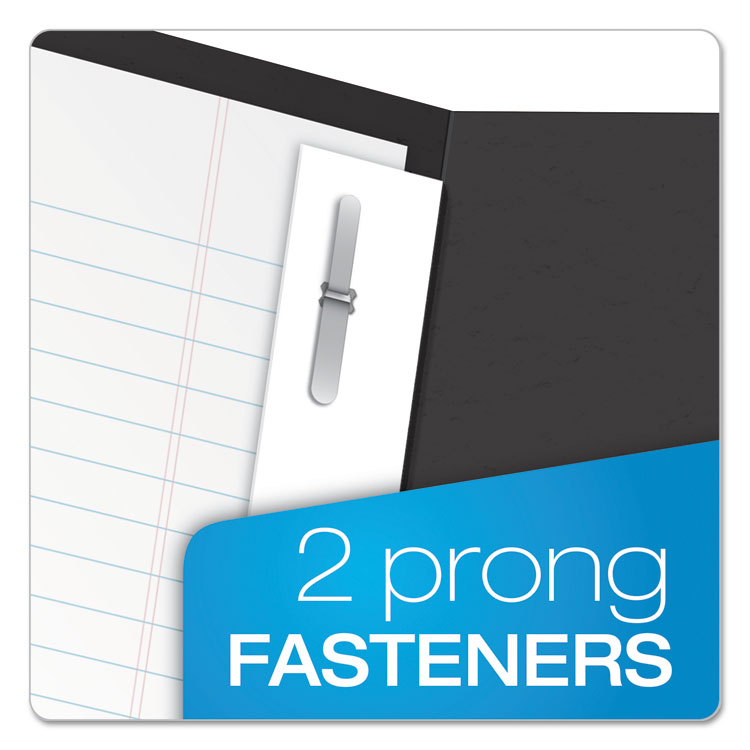 Twin-Pocket Folders with 3 Fasteners, Letter, 1/2