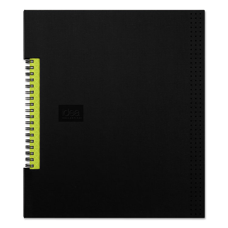 Picture of Idea Collective Professional Wirebound Hardcover Notebook, 11 X 8 1/2, Black
