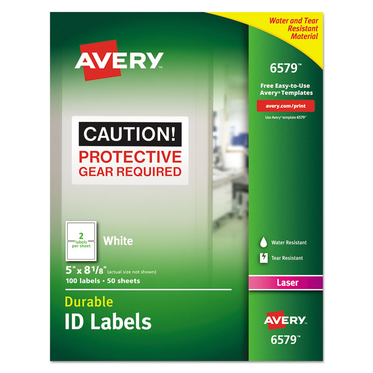 Avery Printable Magnet Sheets, 8.5 x 11, White, 5/Pack (AVE3270)