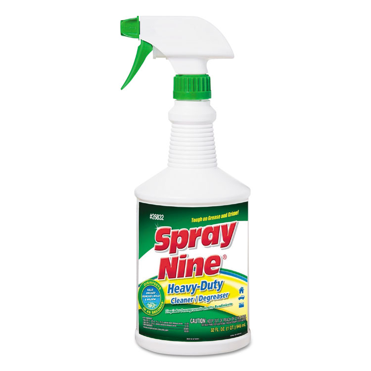 HEAVY DUTY CLEANER/DEGREASER/DISINFECTANT, CITRUS SCENT, 32 OZ TRIGGER SPRAY BOTTLE