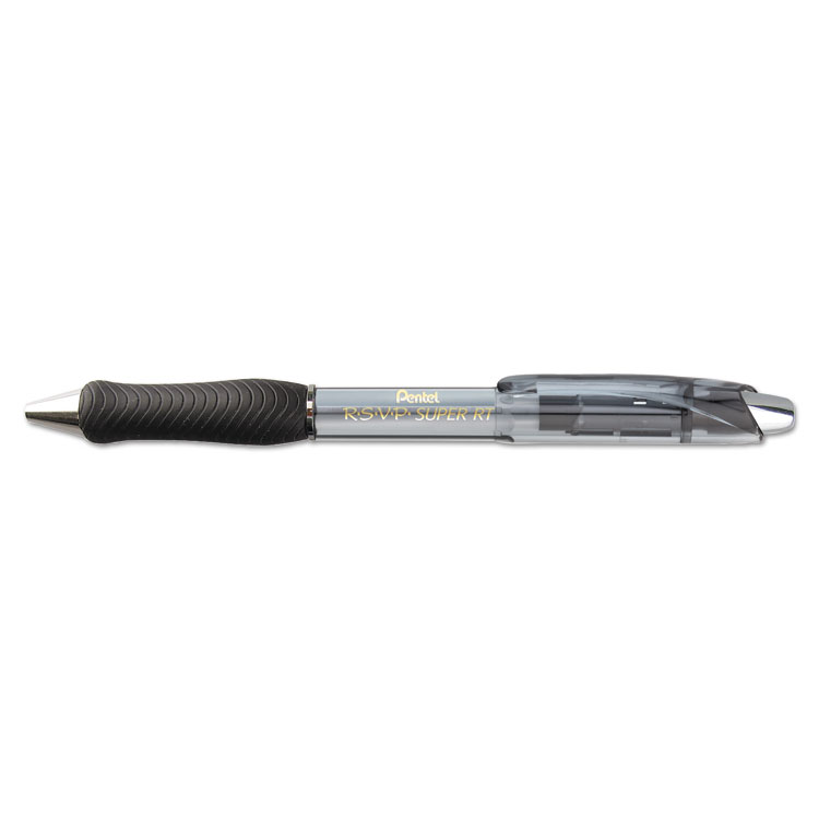 Picture of R.s.v.p. Super Rt Retractable Ballpoint Pen, 1 Mm, Black Barrel/ink, 1 Dozen