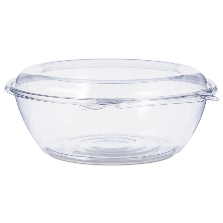 Picture of TAMPER-RESISTANT, TAMPER-EVIDENT BOWLS, 8.9" X 8.9" X 3.4", CLEAR, 100/CT