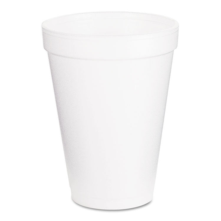 Picture of Foam Drink Cups, 12oz, White, 1000/carton