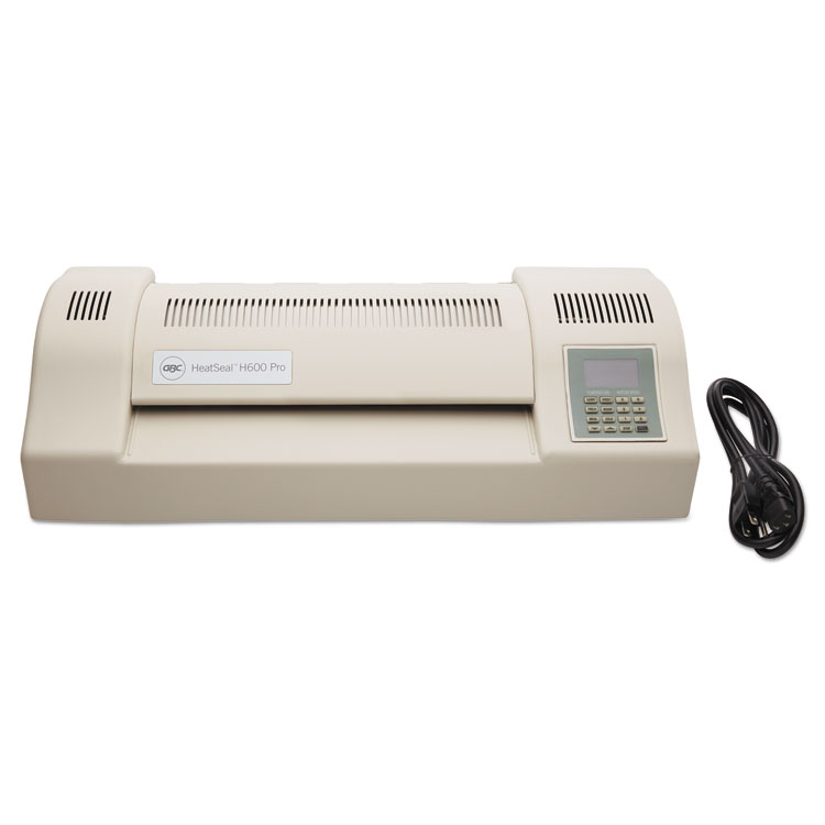 HeatSeal H600 Pro Laminator, Four Rollers, 13" Max Document Width, 10