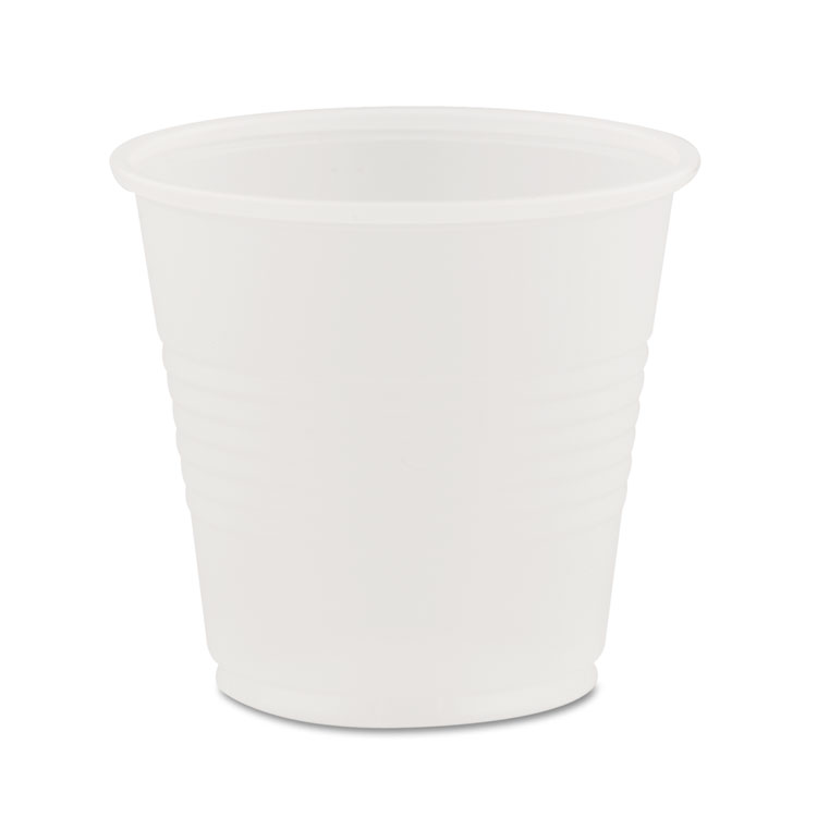 Picture of Conex Galaxy Polystyrene Plastic Cold Cups, 3.5oz, 100 Sleeve, 25 Sleeves/carton