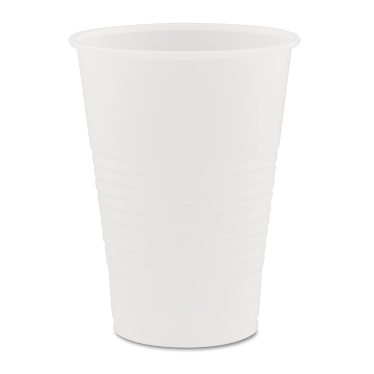 Picture of Conex Galaxy Polystyrene Plastic Cold Cups, 7 Oz, 100 Sleeve, 25 Sleeves/carton