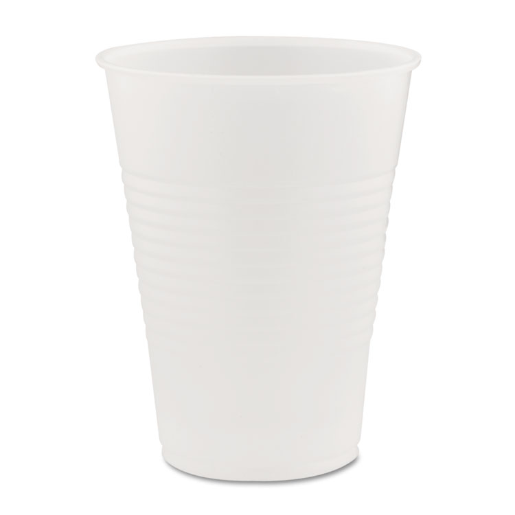Picture of Conex Galaxy Polystyrene Plastic Cold Cups, 9oz, 100 Sleeve, 25 Sleeves/carton