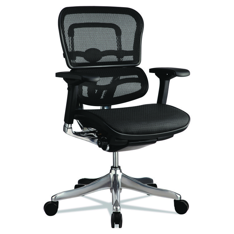 Picture of Ergohuman Elite Mid-Back Mesh Chair, Black