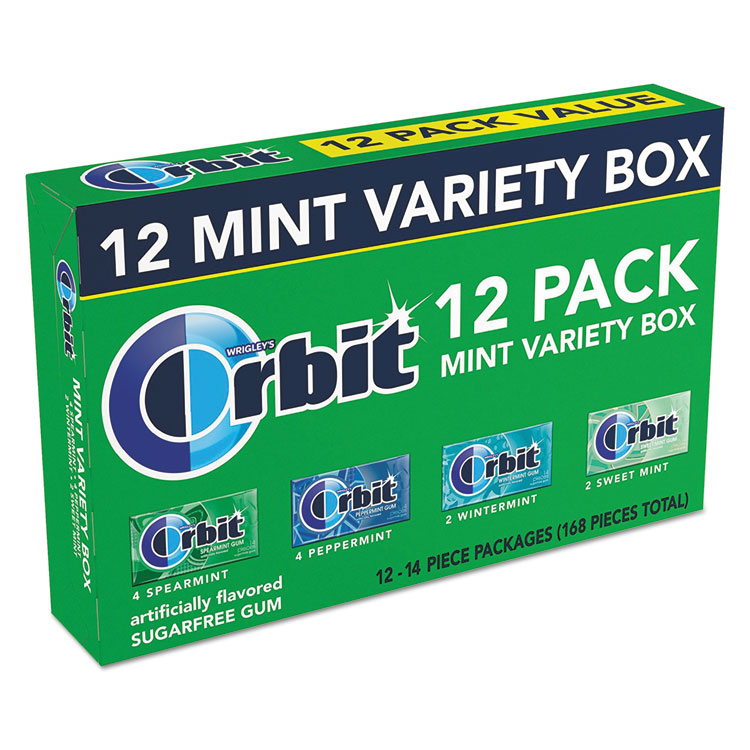 SUGAR-FREE CHEWING GUM, PEPPERMINT; SPEARMINT; SWEET MINT ...