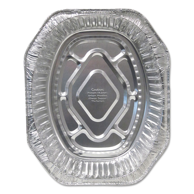 Picture of ALUMINUM ROASTER PANS, 18 1/2W X 14D X 3 3/8H, SILVER, 100/CARTON