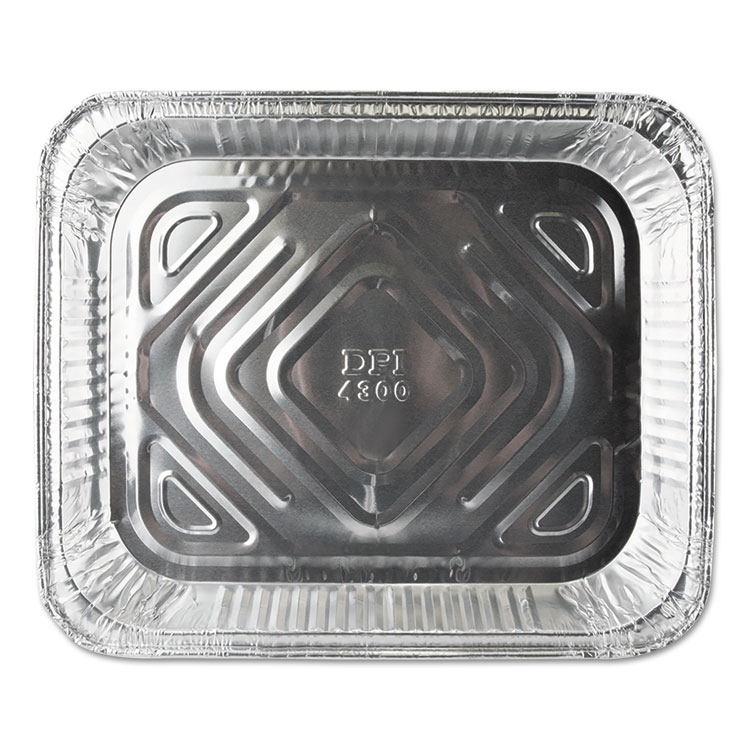 Picture of ALUMINUM STEAM TABLE PANS, 12 3/4W X 10 3/8D X 1 11/16H, SILVER, 100/CARTON