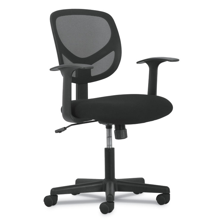 Sadie High-Back Executive Chair, Supports Up to 225 lb, 17 to 20 Seat  Height, Black