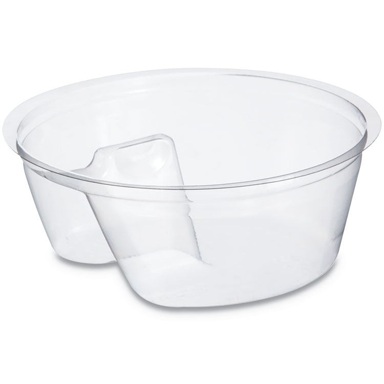 Picture of SINGLE COMPARTMENT CUP INSERT, 3 1/2 OZ, CLEAR, 1000/CARTON